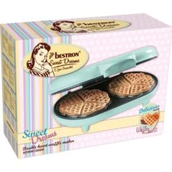 Bestron Doppel-Herzwaffeleisen ADWM1000M -SEVERIN Verkäufe Bestron Doppel Herzwaffeleisen ADWM1000M@@1820274 4