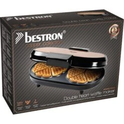 Bestron Doppel-Waffeleisen ADWM730CO Für Herzwaffeln -SEVERIN Verkäufe Bestron Doppel Waffeleisen ADWM730CO f r Herzwaffeln@@1820328 4