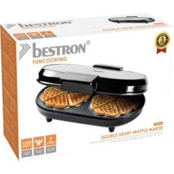 Bestron Doppel-Waffeleisen ADWM730S Für Herzwaffeln -SEVERIN Verkäufe Bestron Doppel Waffeleisen ADWM730S f r Herzwaffeln@@1820351 4