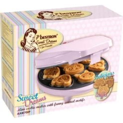 Bestron Mini-Cookie Maker Tiermotive AAW700P -SEVERIN Verkäufe Bestron Mini Cookie Maker Tiermotive AAW700P@@1820279 4