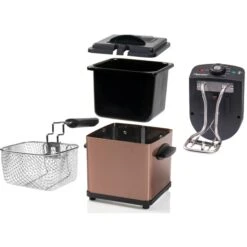 Bestron Mini Fritteuse AF100CO Mit Kaltzonen-Technik -SEVERIN Verkäufe Bestron Mini Fritteuse AF100CO mit Kaltzonen Technik@@1915095 4