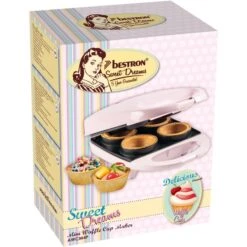 Bestron Mini Waffelbecher-Maker AWCM4P, Waffeleisen 10 Bestron Mini Waffelbecher-Maker AWCM4P, Waffeleisen -SEVERIN Verkäufe Bestron Mini Waffelbecher Maker AWCM4P Waffeleisen@@1874536 3