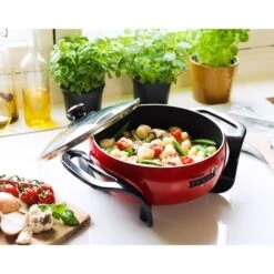 Bestron Multifunktions Party-Pfanne "Festa Italiana" -SEVERIN Verkäufe Bestron Multifunktions Party Pfanne Festa Italiana @@1742161 4