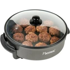 Bestron Multifunktions Party- /Snackpfanne AHP1500Z -SEVERIN Verkäufe Bestron Multifunktions Party Snackpfanne AHP1500Z@@9kt00b02 3
