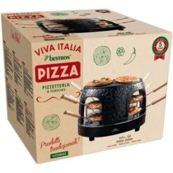 Bestron Pizzetteria APD800Z, Pizzaofen -SEVERIN Verkäufe Bestron Pizzetteria APD800Z Pizzaofen@@1820319 5