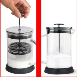 Bialetti Cappuccinatore Aus Glas, Milchaufschäumer -SEVERIN Verkäufe Bialetti Cappuccinatore aus Glas Milchaufsch umer@@1752597 4