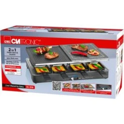 Clatronic 2-in-1 Raclette-Grill RG 3518 -SEVERIN Verkäufe Clatronic 2 in 1 Raclette Grill RG 3518@@9gbldq76 5