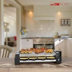 Clatronic Raclette Grill Mit Heißem Stein RG 3678 -SEVERIN Verkäufe Clatronic Raclette Grill mit hei em Stein RG 3678@@1864166 9