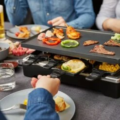 Cloer Raclettegrill 6446 Mit Beidseitig Verwendbarer Grillplatte -SEVERIN Verkäufe Cloer Raclettegrill 6446 mit beidseitig verwendbarer Grillplatte@@1675961 5