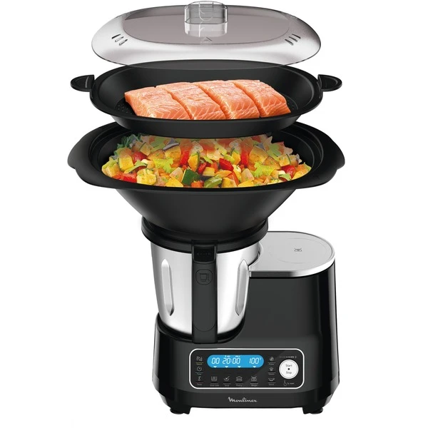 Krups Küchenmaschine Moulinex ClickChef HF4568 3 Krups Küchenmaschine Moulinex ClickChef HF4568