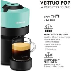 Krups Nespresso Vertuo Pop Aqua Mint XN9204, Kapselmaschine -SEVERIN Verkäufe Krups Nespresso Vertuo Pop Aqua Mint XN9204 Kapselmaschine@@1874693 6