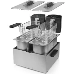 Princess Doppel-Fritteuse 183123 -SEVERIN Verkäufe Princess Doppel Fritteuse 183123 @@9gffdq85 4