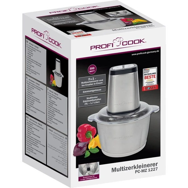 ProfiCook Multi-Zerkleinerer MZ 1227 6 ProfiCook Multi-Zerkleinerer MZ 1227 – Bild 4