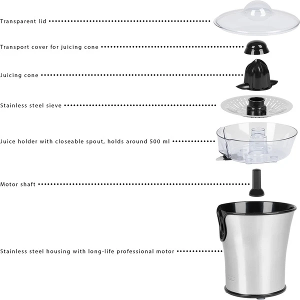 ProfiCook PC-ZP 1018, Zitruspresse 10 ProfiCook PC-ZP 1018, Zitruspresse - Image 8