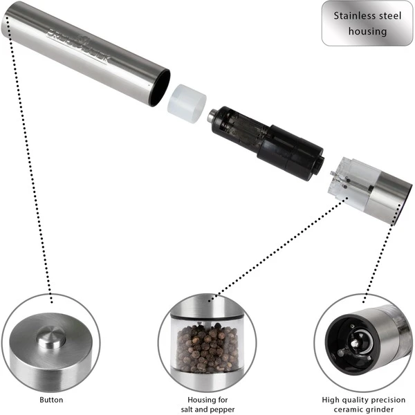 ProfiCook Pfeffer- Und Salzmühlen Set PC-PSM 1031, Pfeffer-/Salzmühle – Bild 4