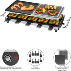 ProfiCook Raclette-Grill PC-RG 1144 -SEVERIN Verkäufe ProfiCook Raclette Grill PC RG 1144@@1864174 6