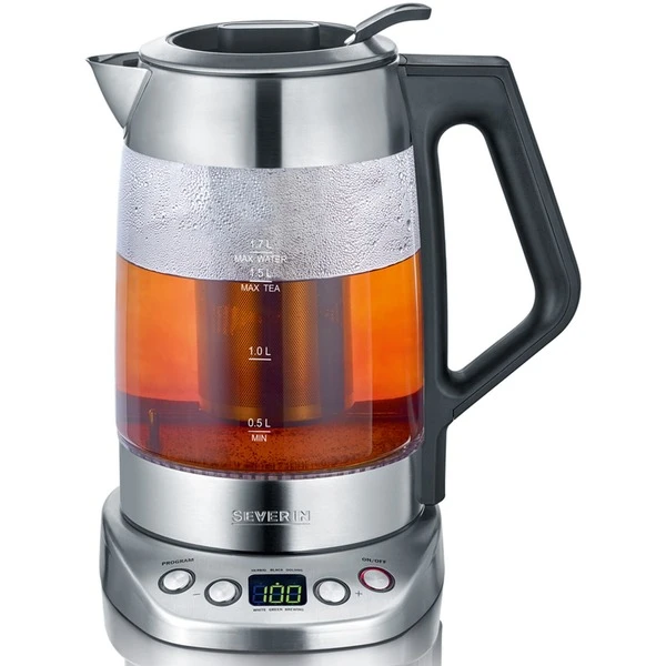 Severin Glas Tee- Und Wasserkocher Deluxe WK 3479 4 Severin Glas Tee- Und Wasserkocher Deluxe WK 3479 – Bild 2