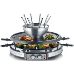 Severin Raclette-Fondue-Kombination RG 2348 -SEVERIN Verkäufe Severin Raclette Fondue Kombination RG 2348@@1740249 2
