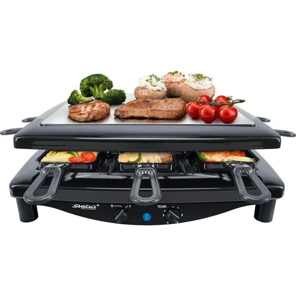 Steba Premium Raclette Black Steel RC 7 5 Steba Premium Raclette Black Steel RC 7 – Bild 3