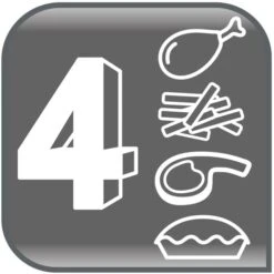 Tefal Easy Fry Deluxe EY401D, Heißluftfritteuse -SEVERIN Verkäufe Tefal Easy Fry Deluxe EY401D Hei luftfritteuse@@9gffdt29 15