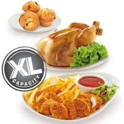 Tefal Easy Fry Deluxe EY401D, Heißluftfritteuse -SEVERIN Verkäufe Tefal Easy Fry Deluxe EY401D Hei luftfritteuse@@9gffdt29 7