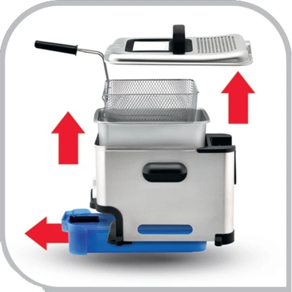 Tefal Oleoclean Pro FR 8040, Fritteuse 5 Tefal Oleoclean Pro FR 8040, Fritteuse – Bild 3