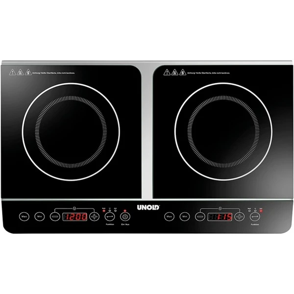 Unold Induktions-Doppelkochplatte Elegance 4 Unold Induktions-Doppelkochplatte Elegance - Image 2